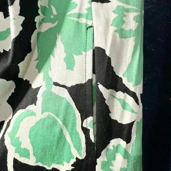 Nine West Women’s Black & Green Floral  Dress - Picture 8 of 16